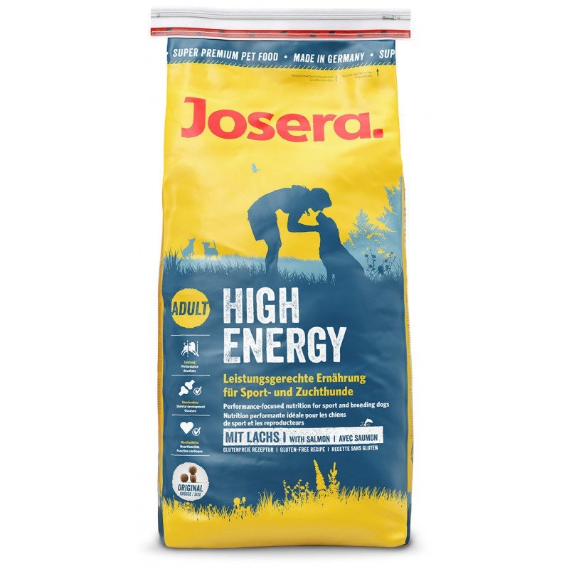 

Сухой корм Josera High Energy для собак с повышенной активностью 15 кг (4032254211907)