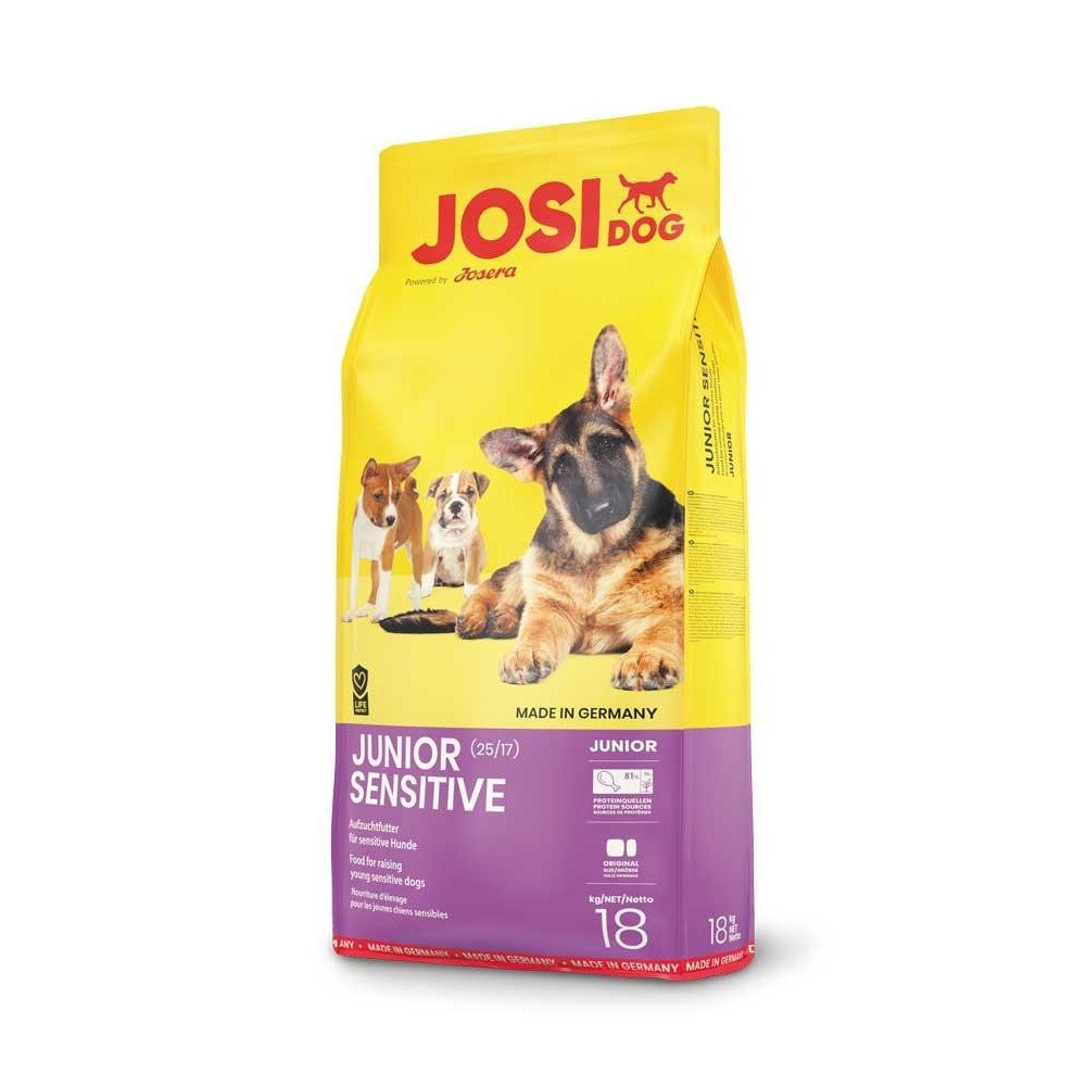 

Сухой корм Josera JosiDog Junior Sensetive для щенков с чувствительным пищеварением 18 кг (4032254745563)
