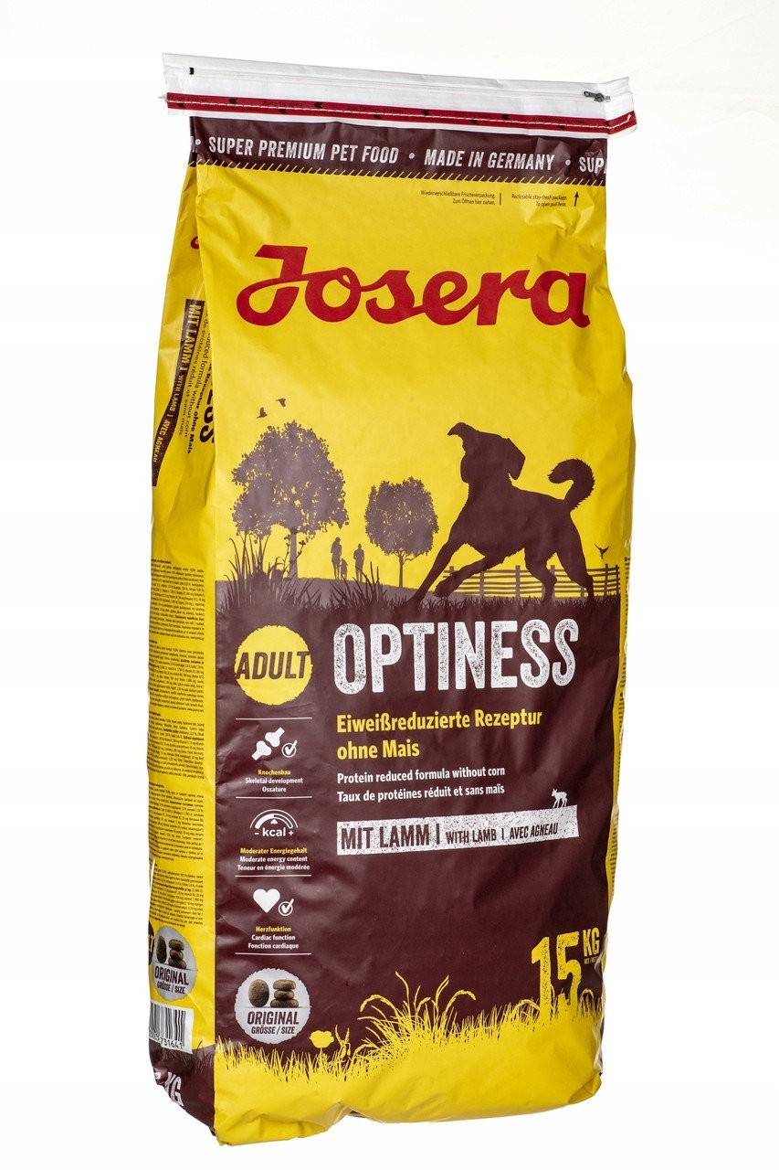 

Сухой корм Josera Optiness для взрослых собак средних и крупных пород 15 кг (4032254731641)