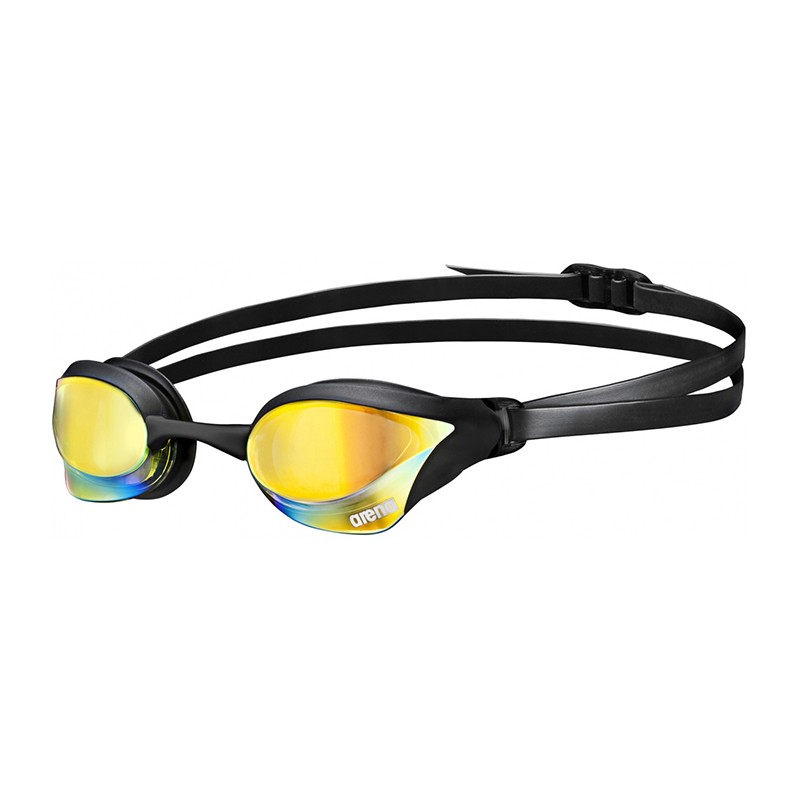 

Зеркальные очки для плавания премиум класса Arena Cobra Core Mirror Black-Yellow (1E492-053)