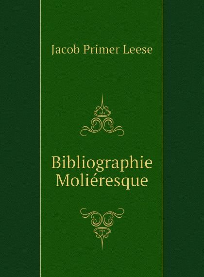 

Bibliographie Molieresque (2699981)