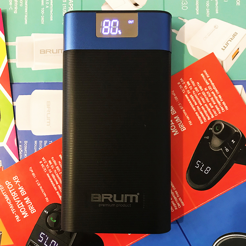

Power Bank BRUM BP006 16000 mAh Синий