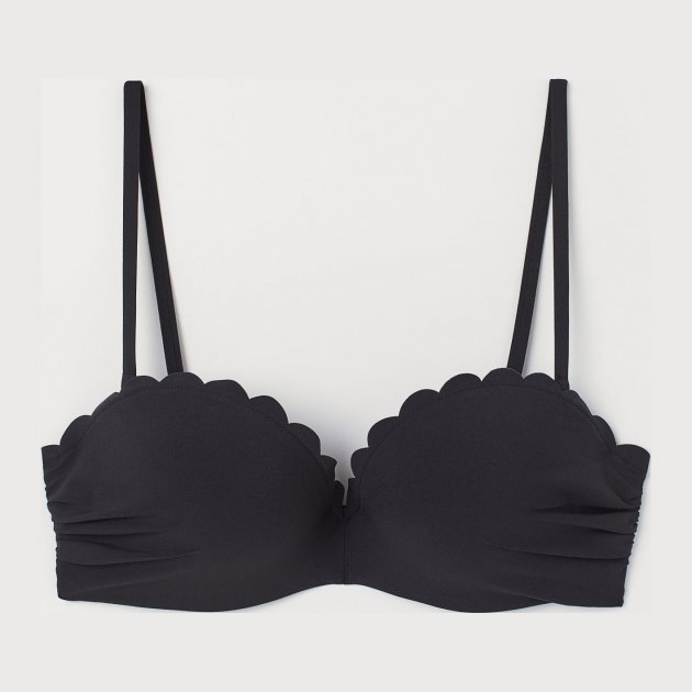 

Верхняя часть купальника H&M 2912-7131991 70B Черная