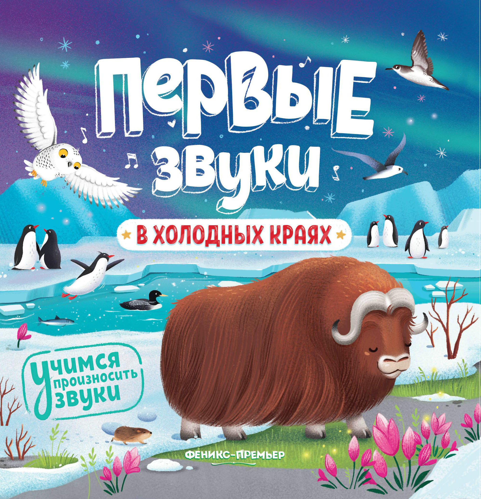 

В холодных краях. Книжка-гармошка