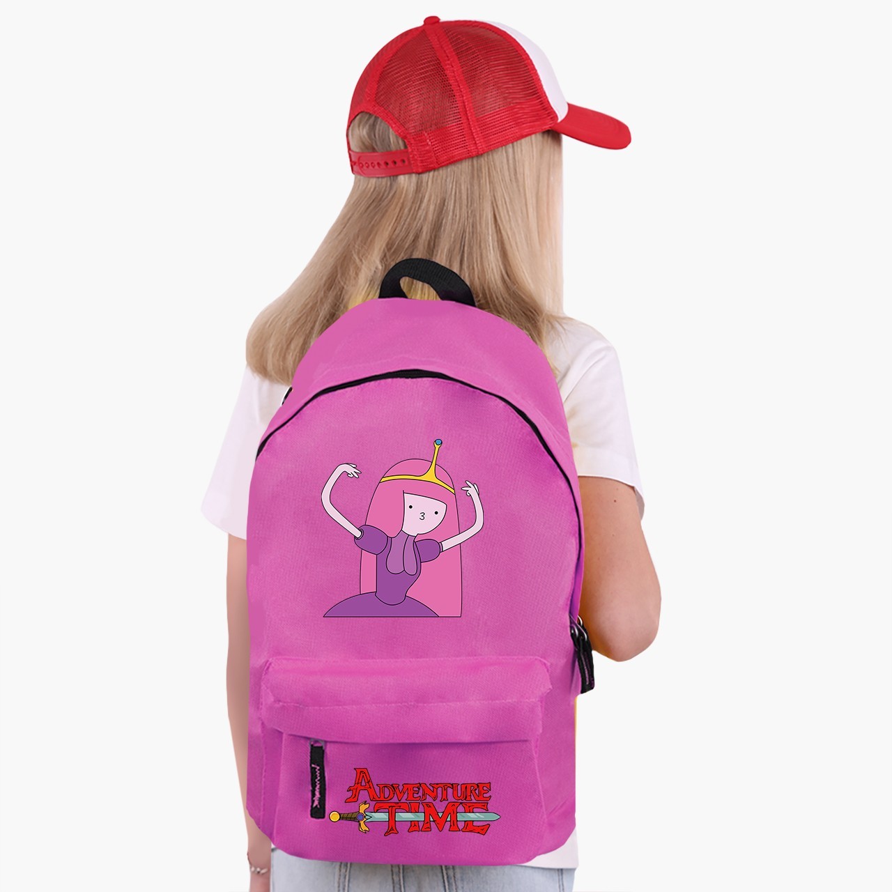 

Рюкзак детский Время приключений Принцесса бубльгум (Adventure Time Princess Bubblegum) (9263-1576) 17 л Розовый