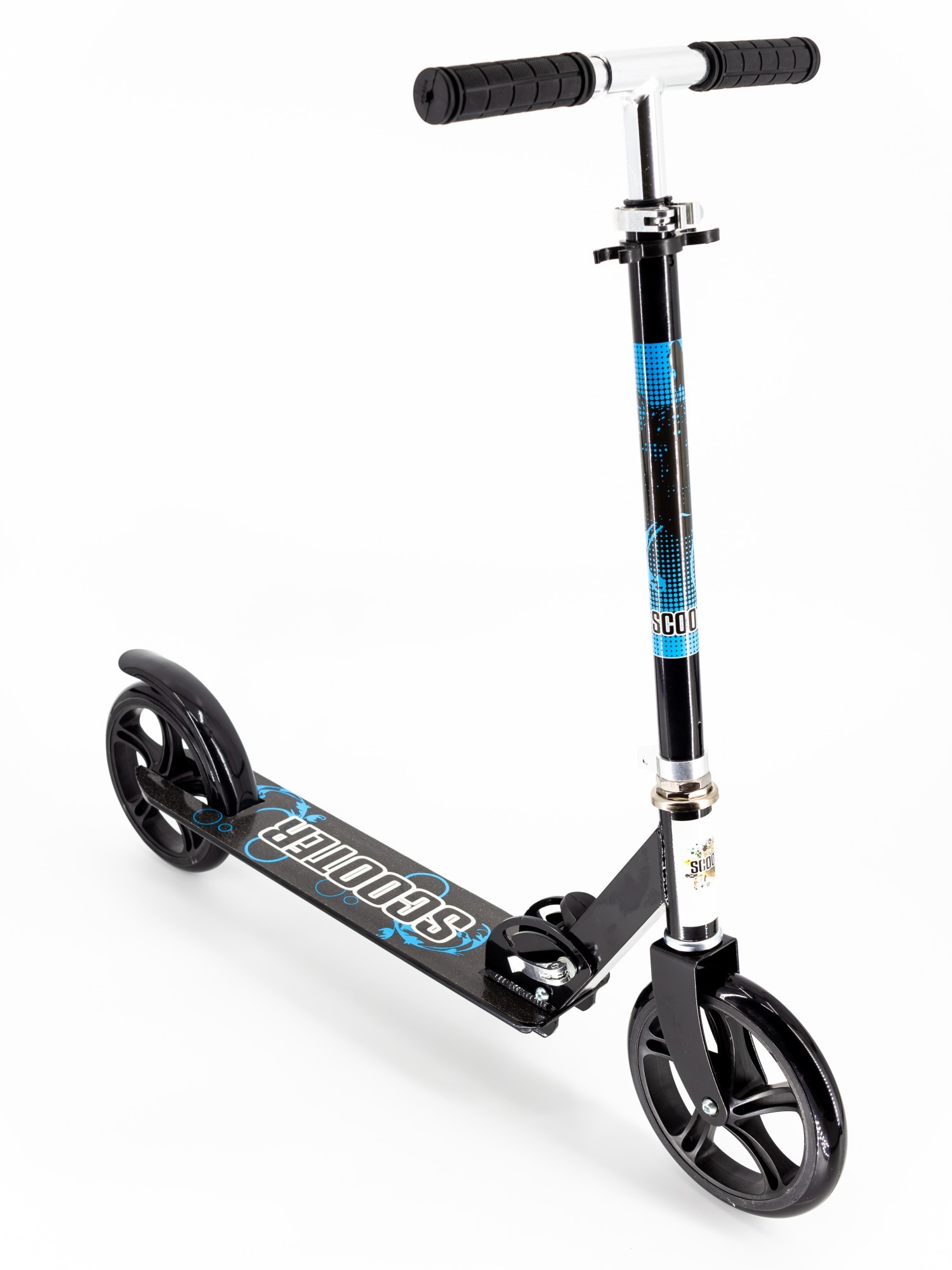 

Самокат Scooter 2020 на больших колесах NEW 109B Черный