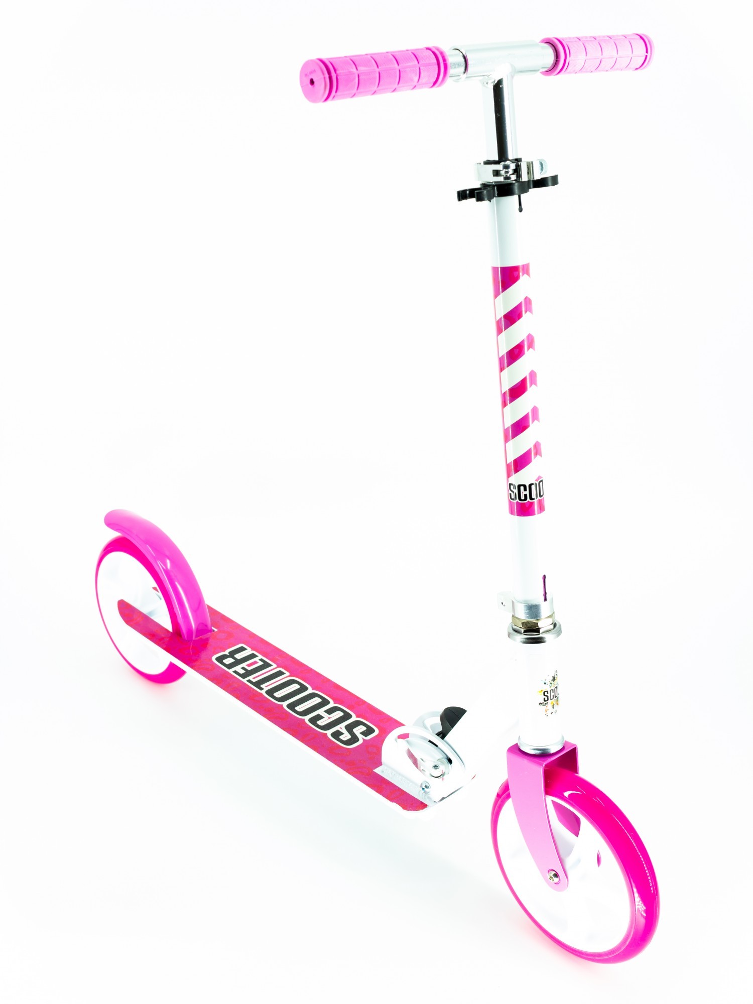 

Самокат Scooter 2020 на больших колесах NEW 109B Розовый