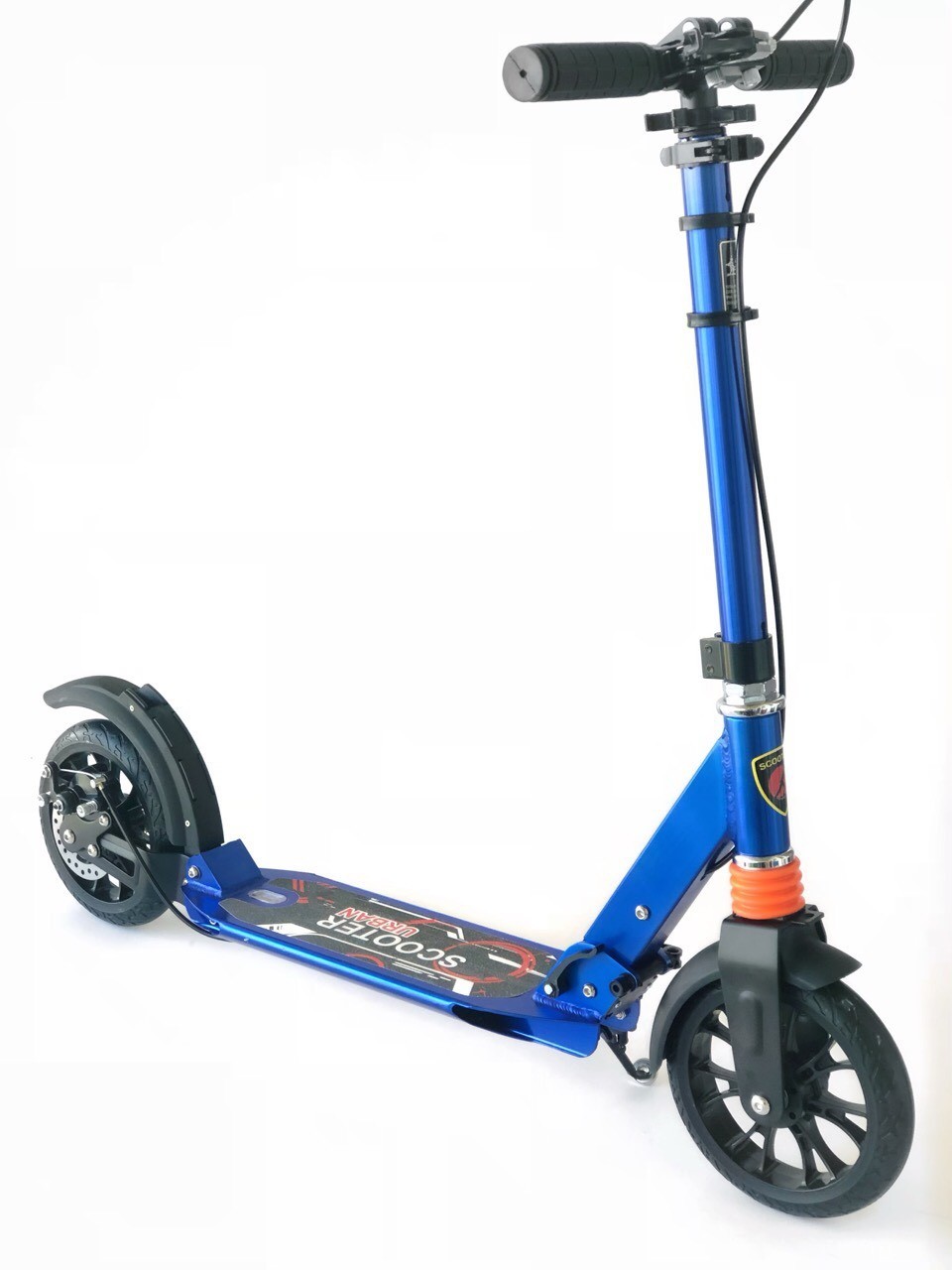 

Самокат Scooter NEW с дисковыми тормозами 117-B2 Синий