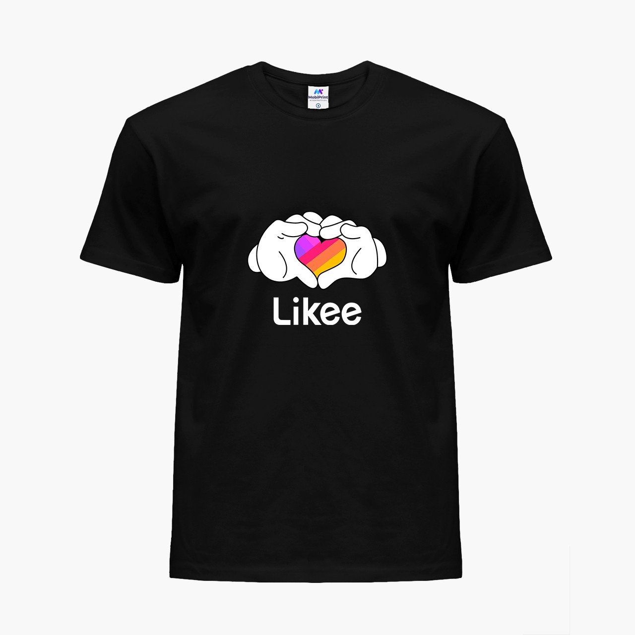 

Детская футболка Лайк (Likee) (25186-1711) 134-140 см Хлопок Черный