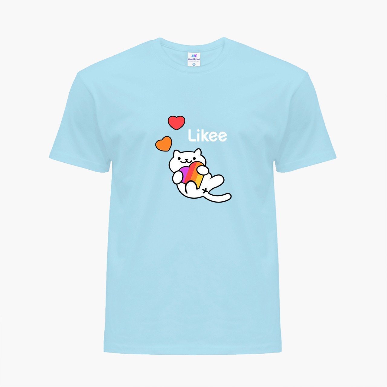 

Детская футболка Лайк Кот (Likee Cat) (25186-1039) 134-140 см Хлопок Красный