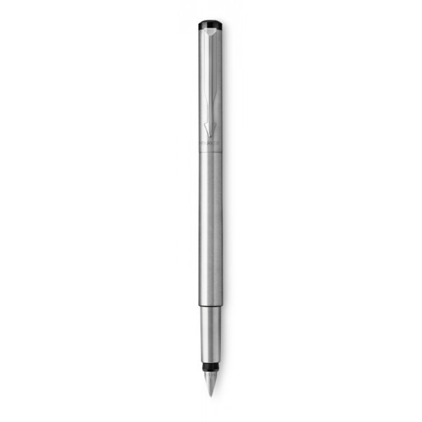 

Ручка перьевая Parker Vector Steel FP F 17 Паркер (05 011)