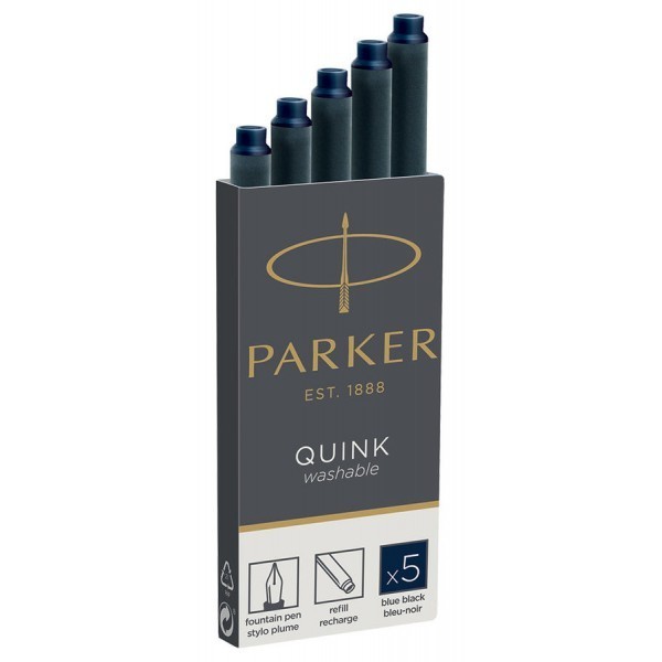

Картриджи Parker Quink /5шт. набор для Паркер Темно Синий (11 410BLB)