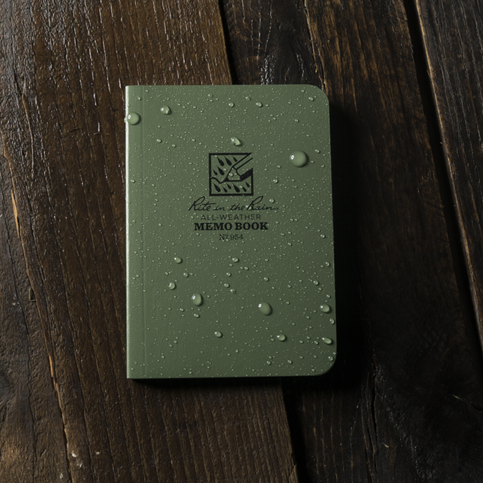

Всепогодный блокнот Rite In The Rain MEMO BOOK 954 8,89*12,7см Олива (Olive)