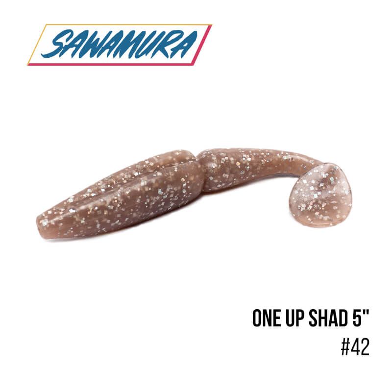 

Виброхвост Sawamura One'Up Shad 5'' (6 шт.) (42)