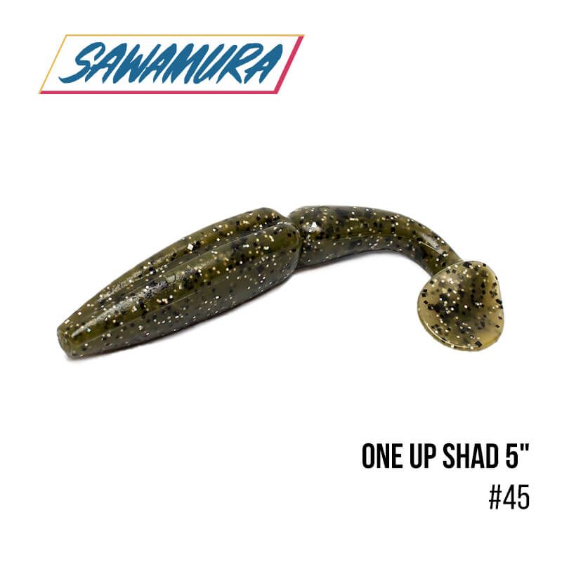 

Виброхвост Sawamura One'Up Shad 5'' (6 шт.) (45)