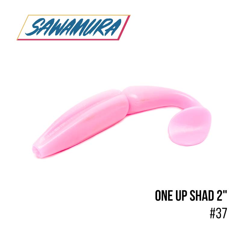 

Виброхвост Sawamura One'Up Shad 2'' (9шт.) (037)