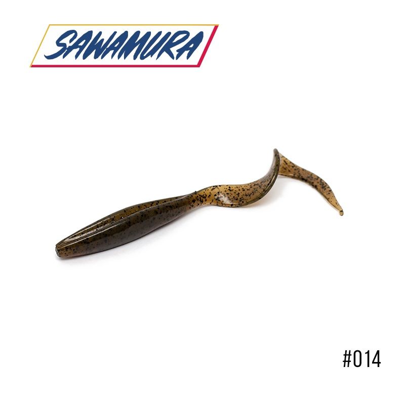

Твистер Sawamura One'Up Curly 3.5'' (6 шт.) (014)