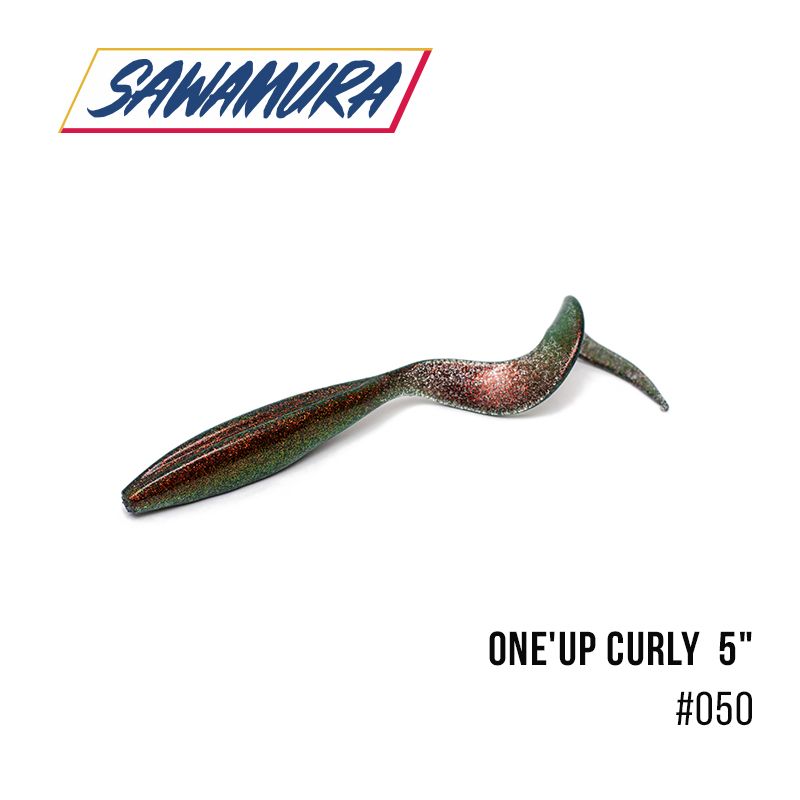 

Твистер Sawamura One'Up Curly 5'' (5 шт.) (050)