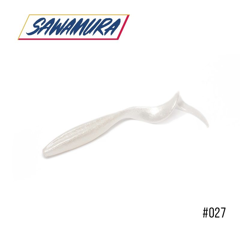 

Твистер Sawamura One'Up Curly 3.5'' (6 шт.) (027)