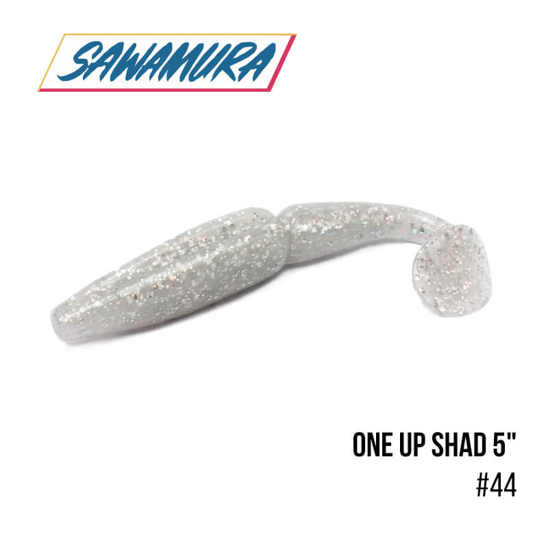 

Виброхвост Sawamura One'Up Shad 5'' (6 шт.) (44)