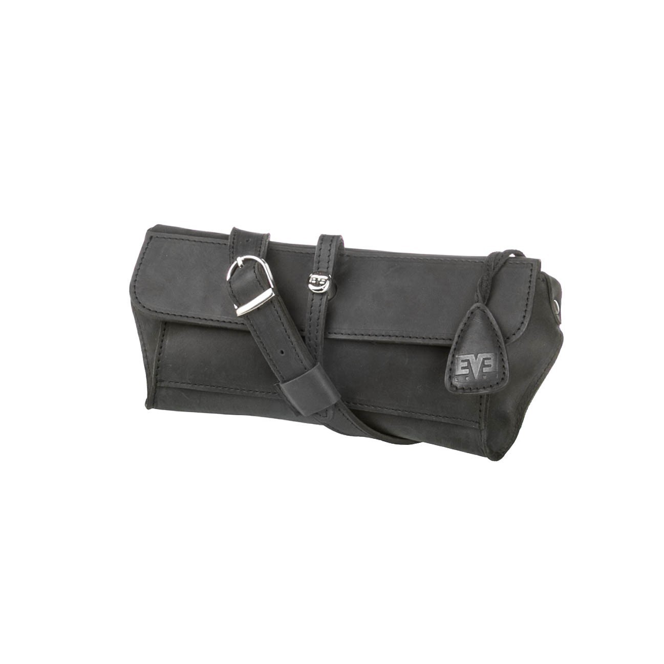 

Поясная сумка кожаная B&B 112-02KL Черная