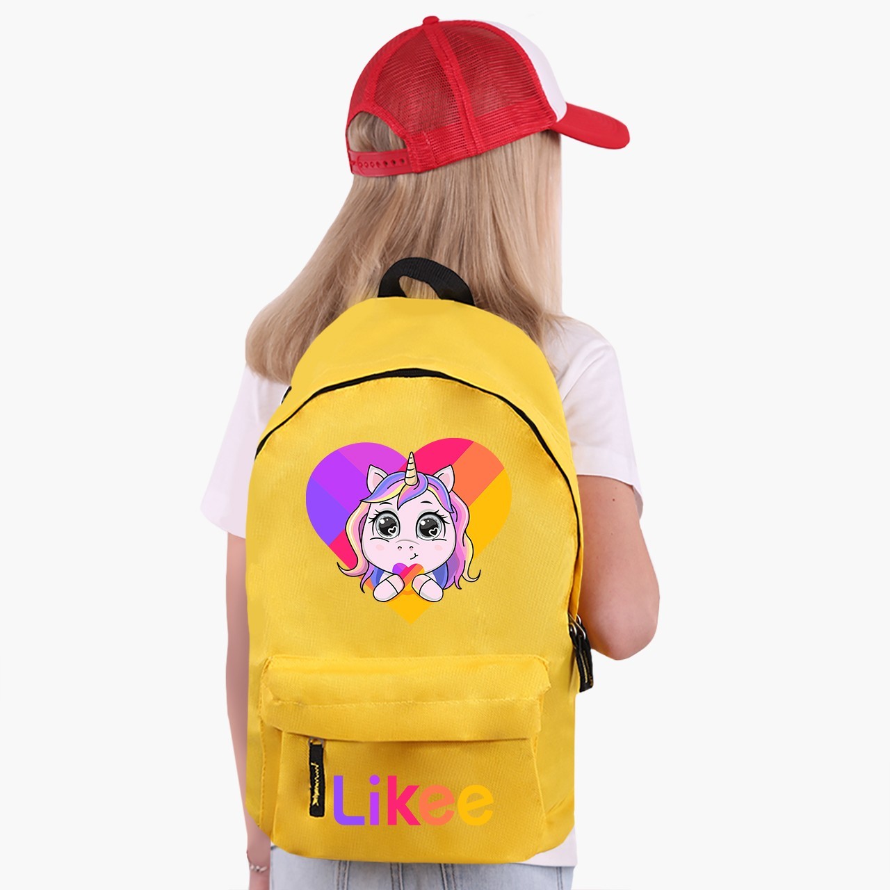 

Рюкзак детский Лайк Единорог (Likee Unicorn) (9263-1593) 17 л Желтый
