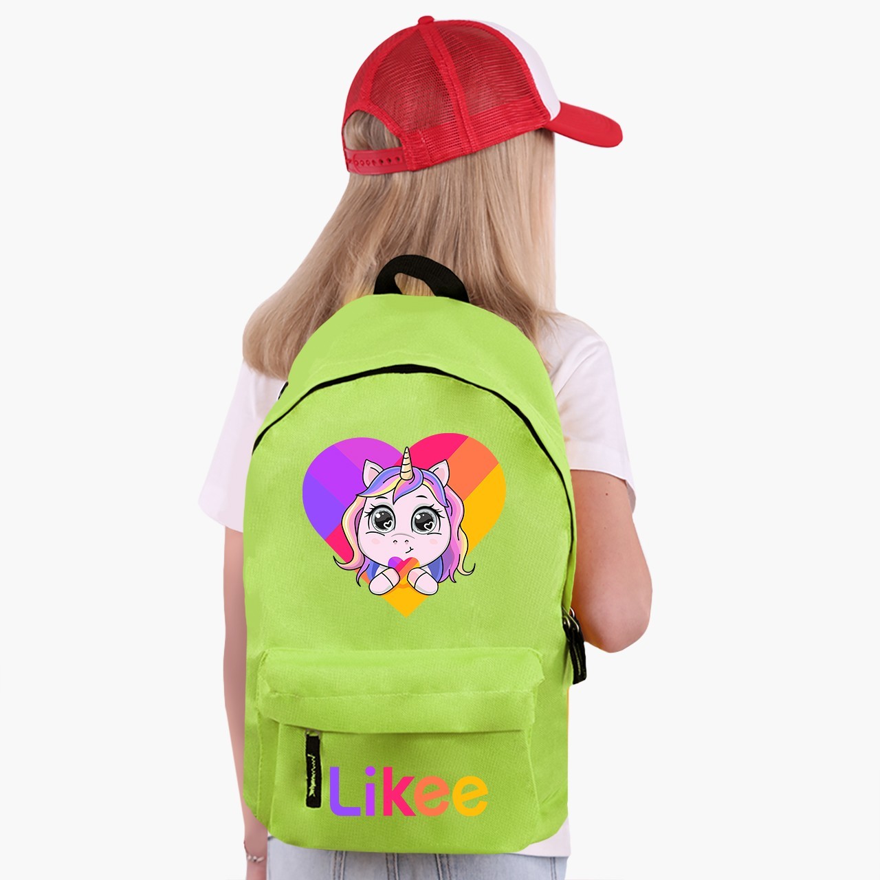 

Рюкзак детский Лайк Единорог (Likee Unicorn) (9263-1593) 17 л Салатовый