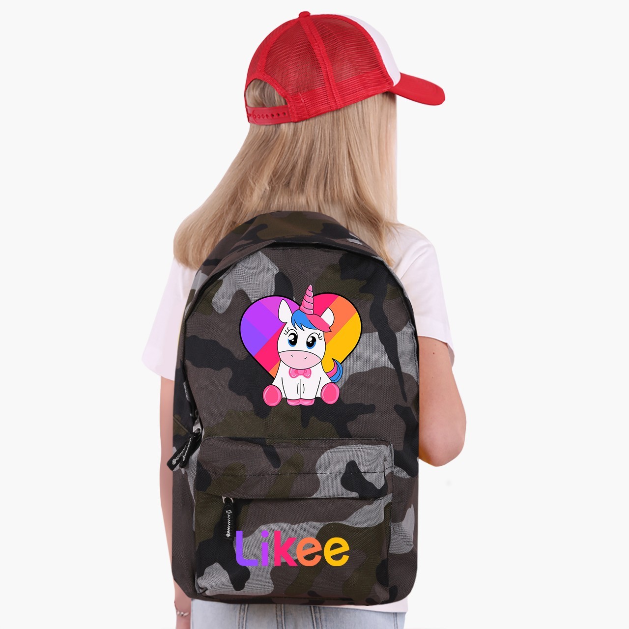

Рюкзак детский Лайк Единорог (Likee Unicorn) (9263-1594) 17 л Камуфляж