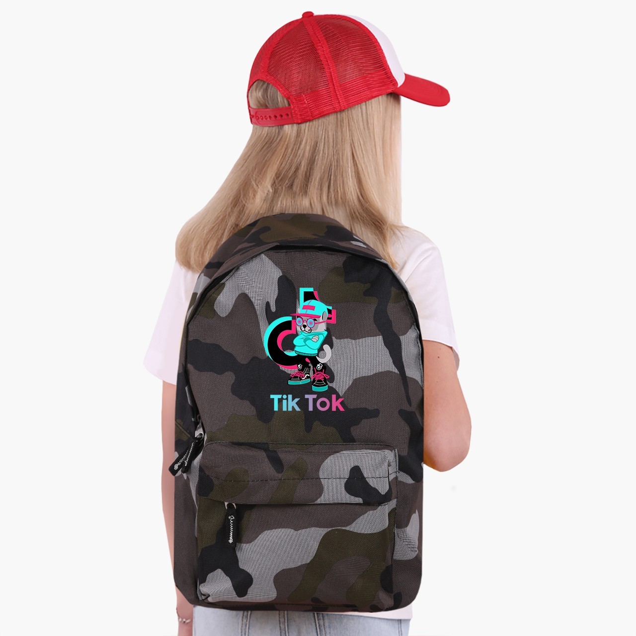 

Рюкзак детский ТикТок (TikTok) (9263-1644) 17 л Камуфляж