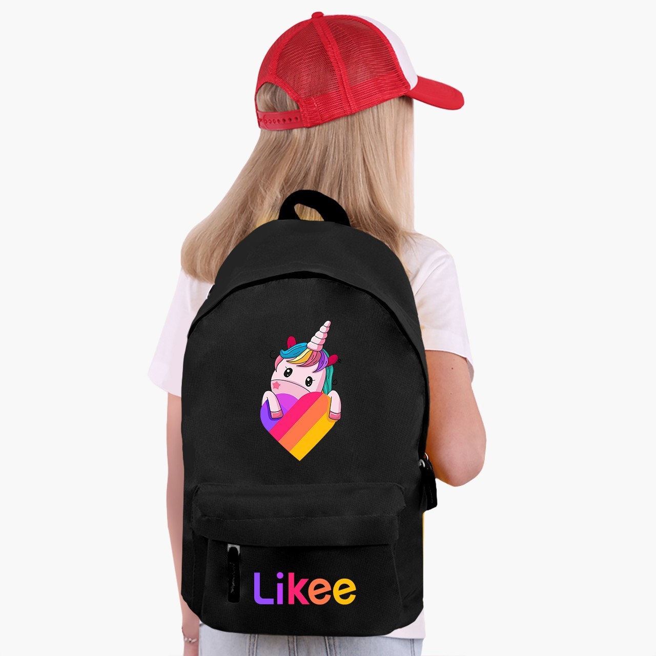 

Рюкзак детский Лайк Единорог (Likee Unicorn) (9263-1597) 17 л Черный