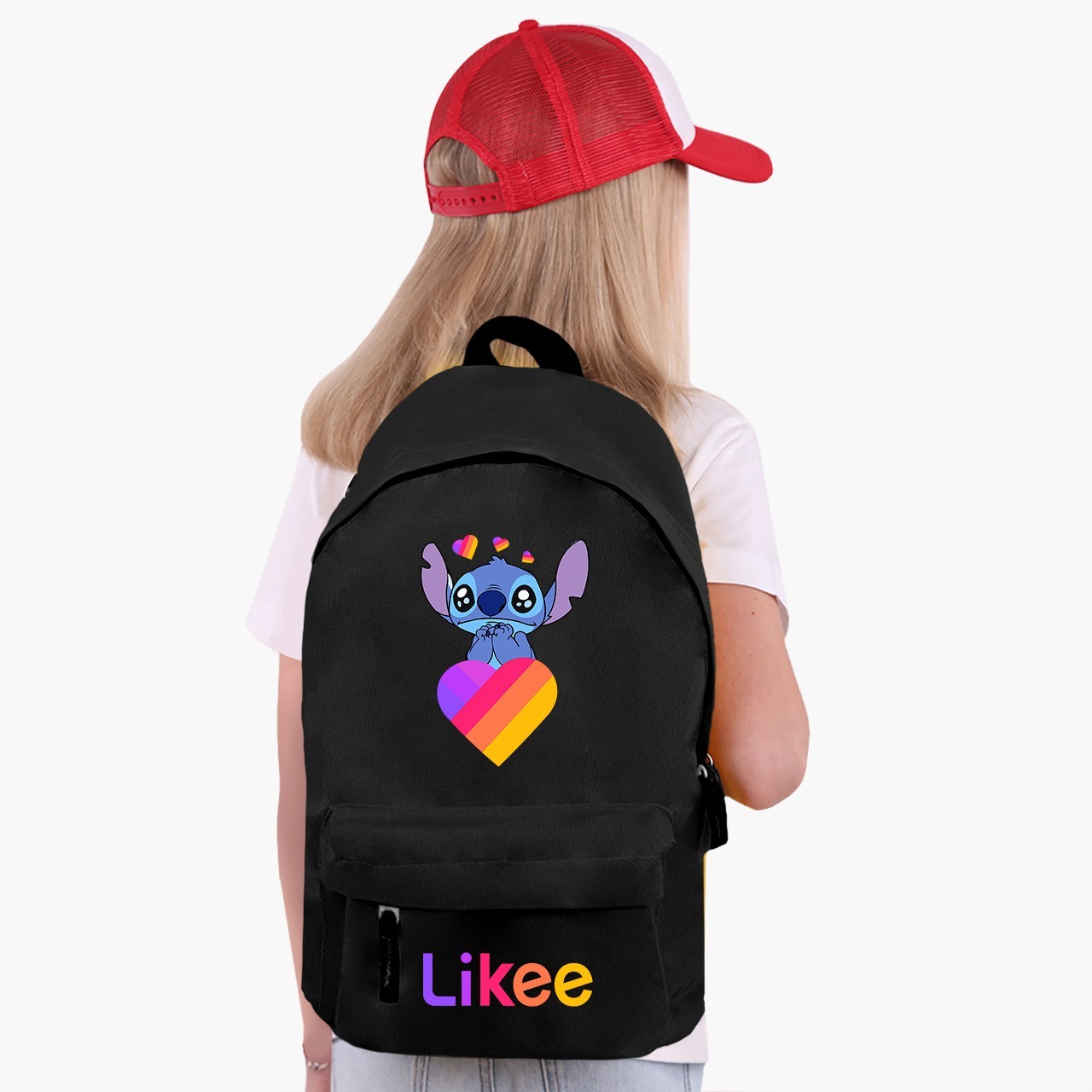 

Рюкзак детский Лайк Стич (Likee Stitch) (9263-1596) 17 л Черный