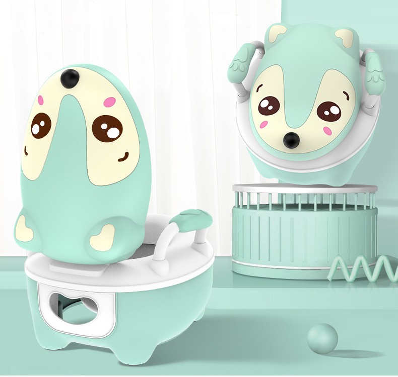 

Детский горшок Hogoobaby Лисенок А94589 голубой