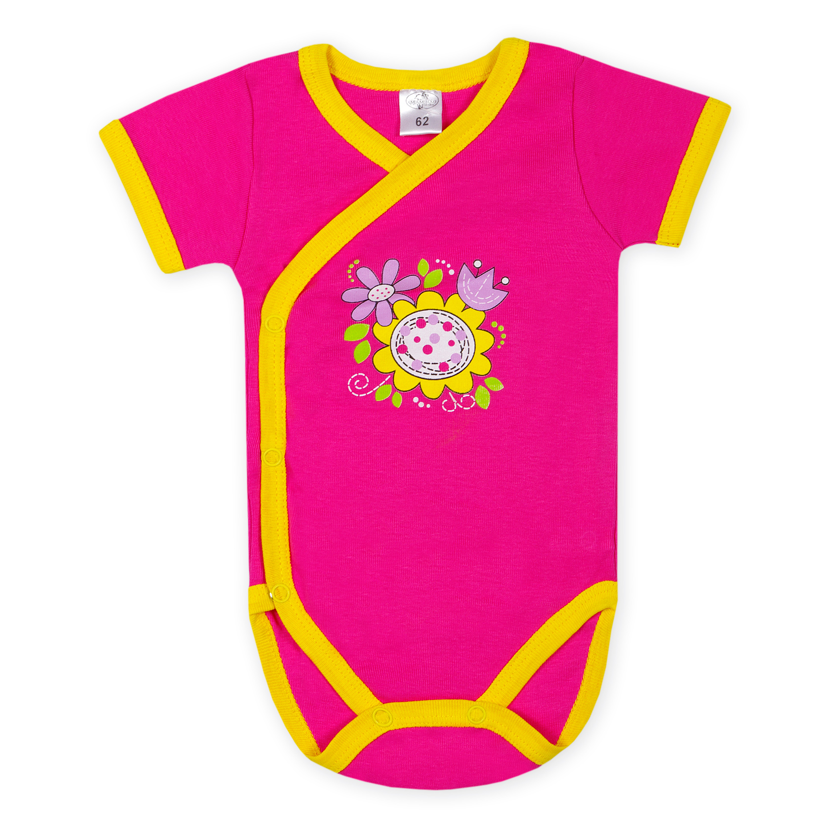 

Бодик Фламиного Summer 6 - 9 мес 68 -74 см малиновый 0132