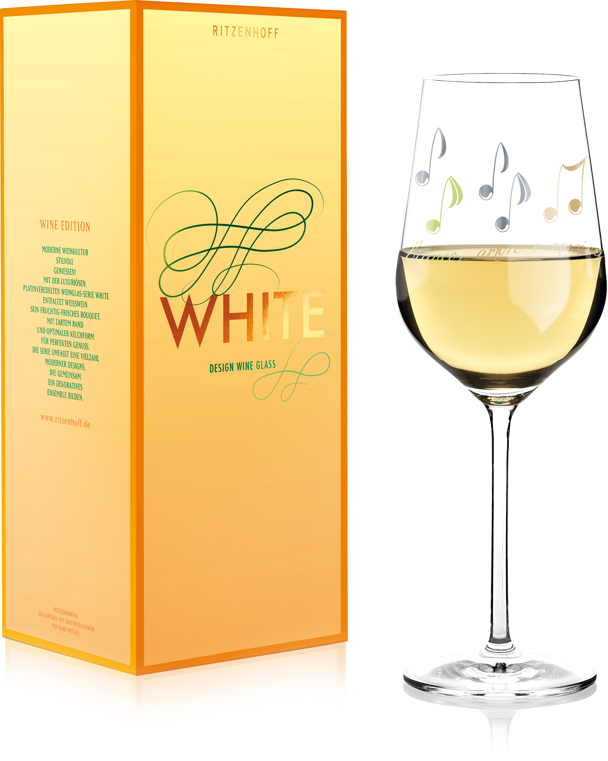 

Бокал для белого вина Ritzenhoff White Wine 350 мл Angela Schiewer (3010024/1)
