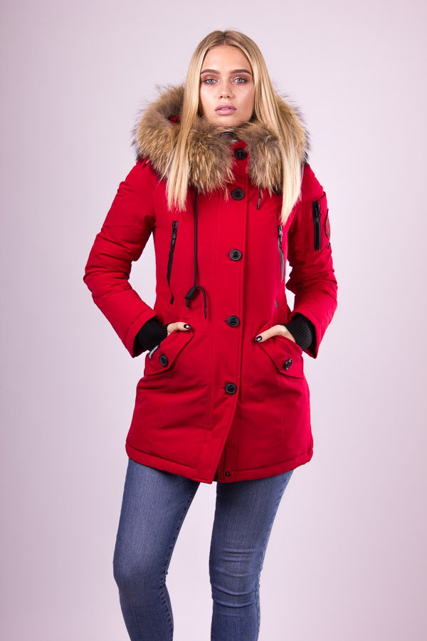 

Пуховик San Crony GW-562  Красный (GW-562-kr, Пуховик San Crony GW-562 42 Красный (GW-562-kr)