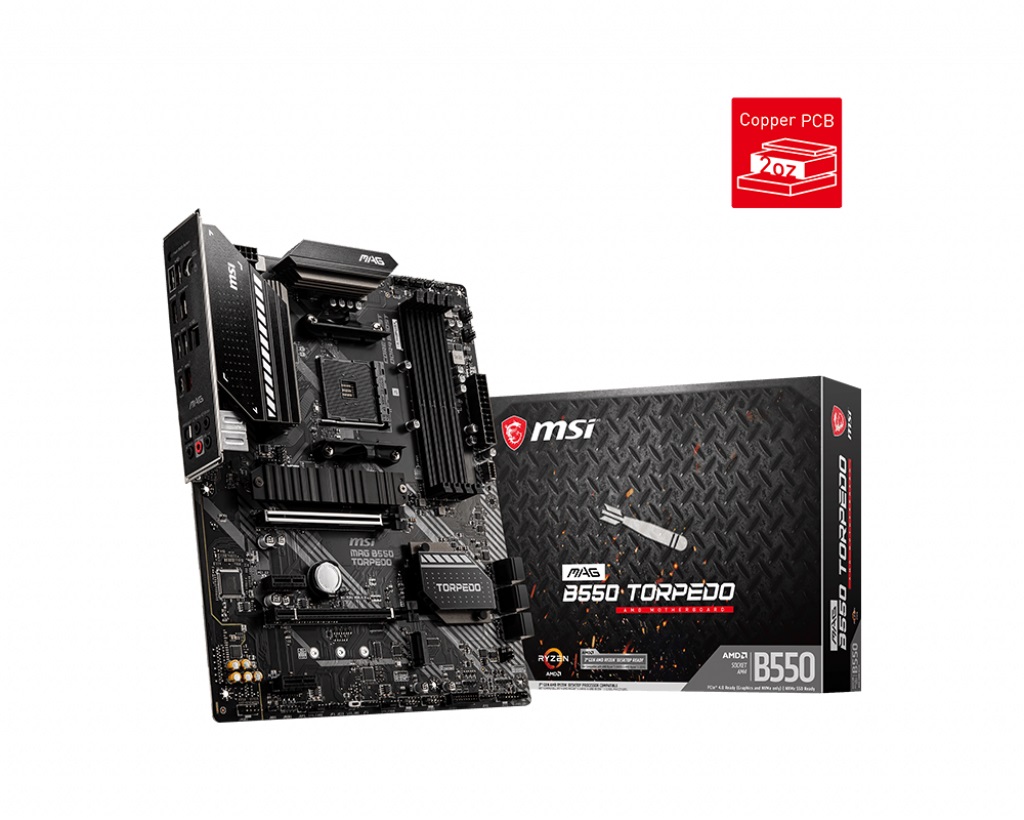 

Материнская плата MSI MAG B550 Torpedo Socket AM4