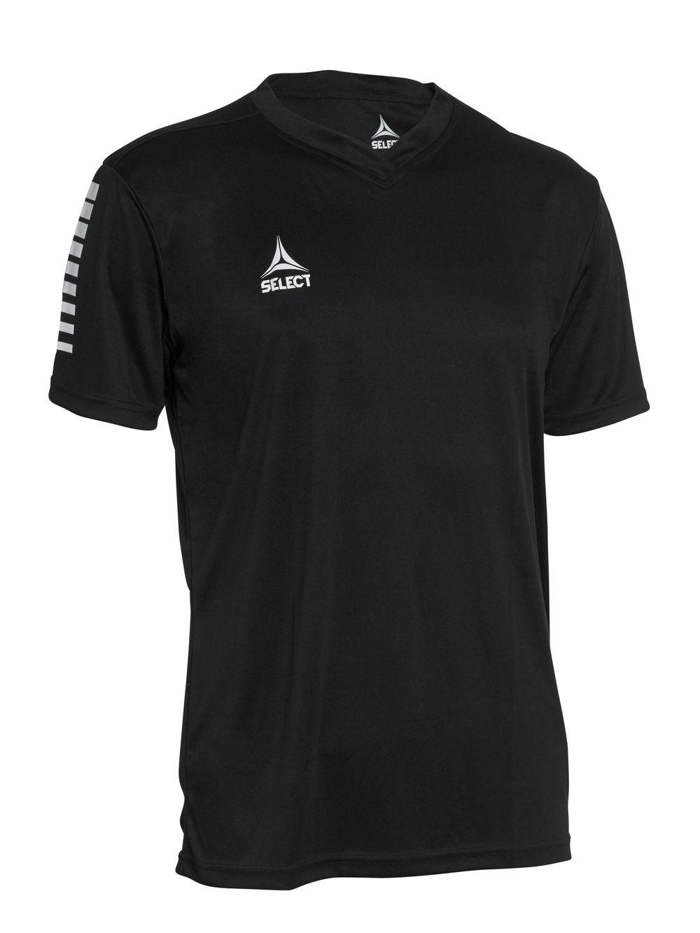 

Футболка SELECT Pisa player shirt S чорно-біла