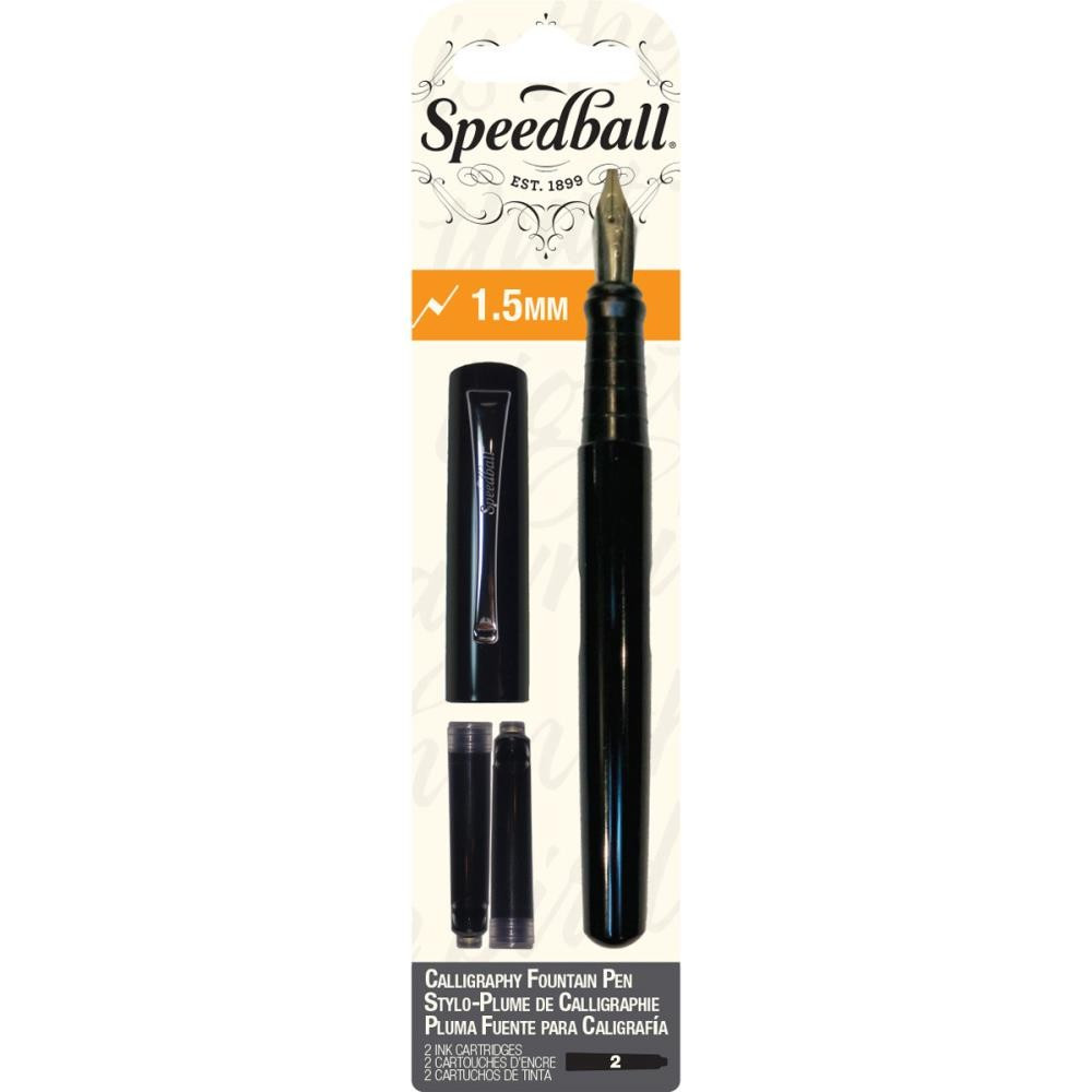 

Ручка для каллиграфии Speedball Calligraphy Fountain Pen 1.5mm Black