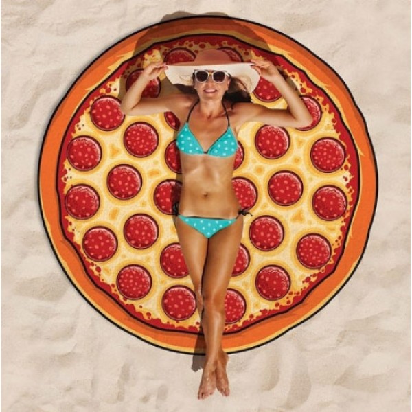 

Пляжний килимок "Pizza" (143 см)
