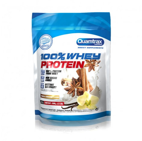 

Whey Protein Quamtrax /16 servings/ Vanilla Cinnamon 500 г