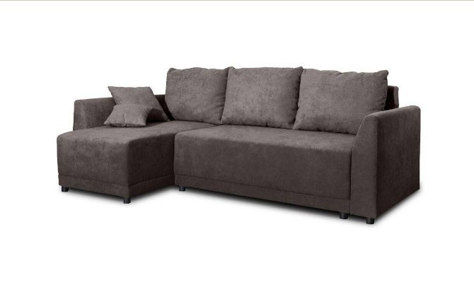 

Диван угловой PROGRESS sofas&beds Цюрих У правый 230х142 см Серый