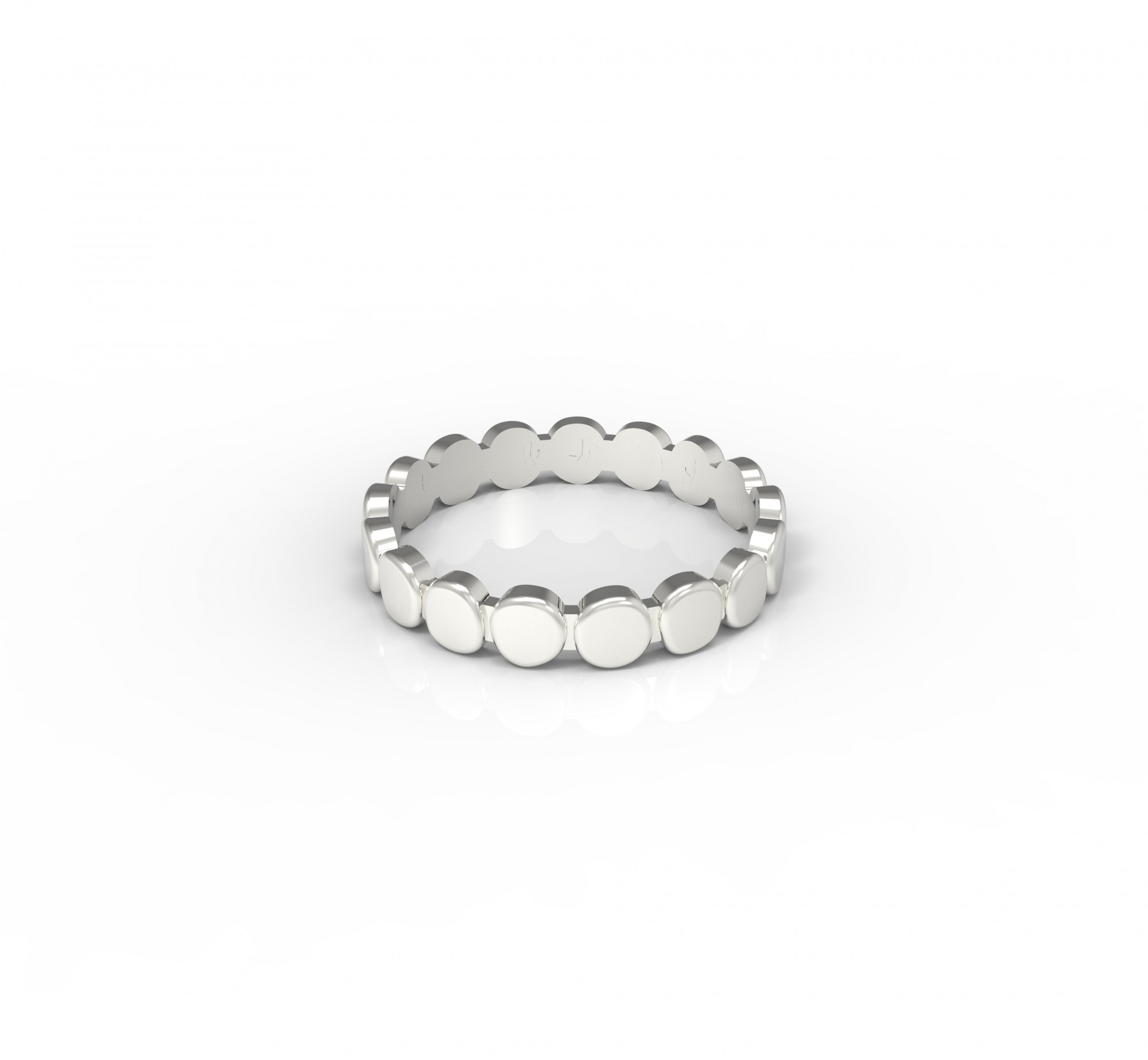 

Серебряное женское кольцо ILSAV К0050р (17 размер Родированное кольцо )