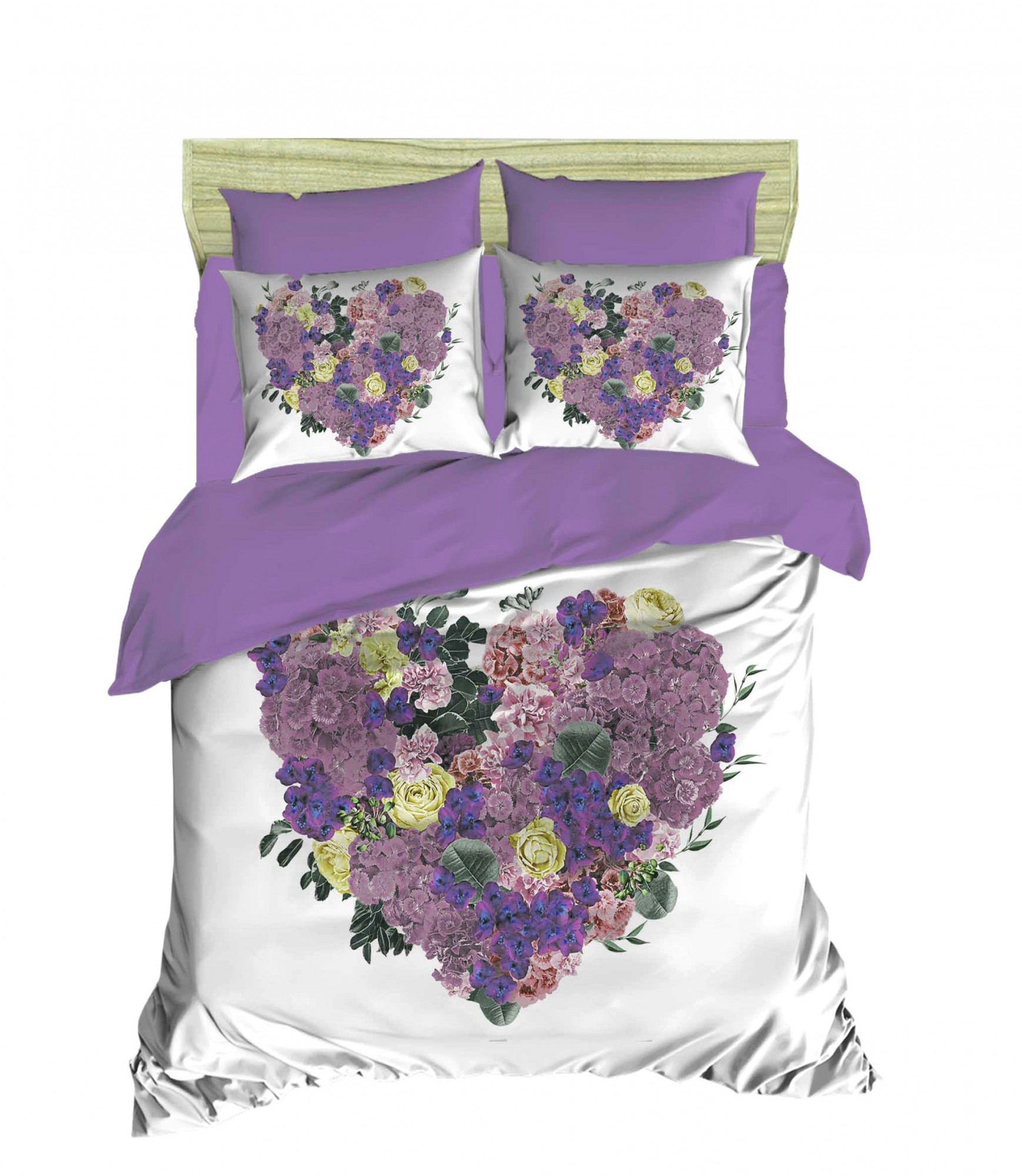 

Комплект постельного белья LIGHTHOUSE ranforce+3D Violette 200*220/4*50*70