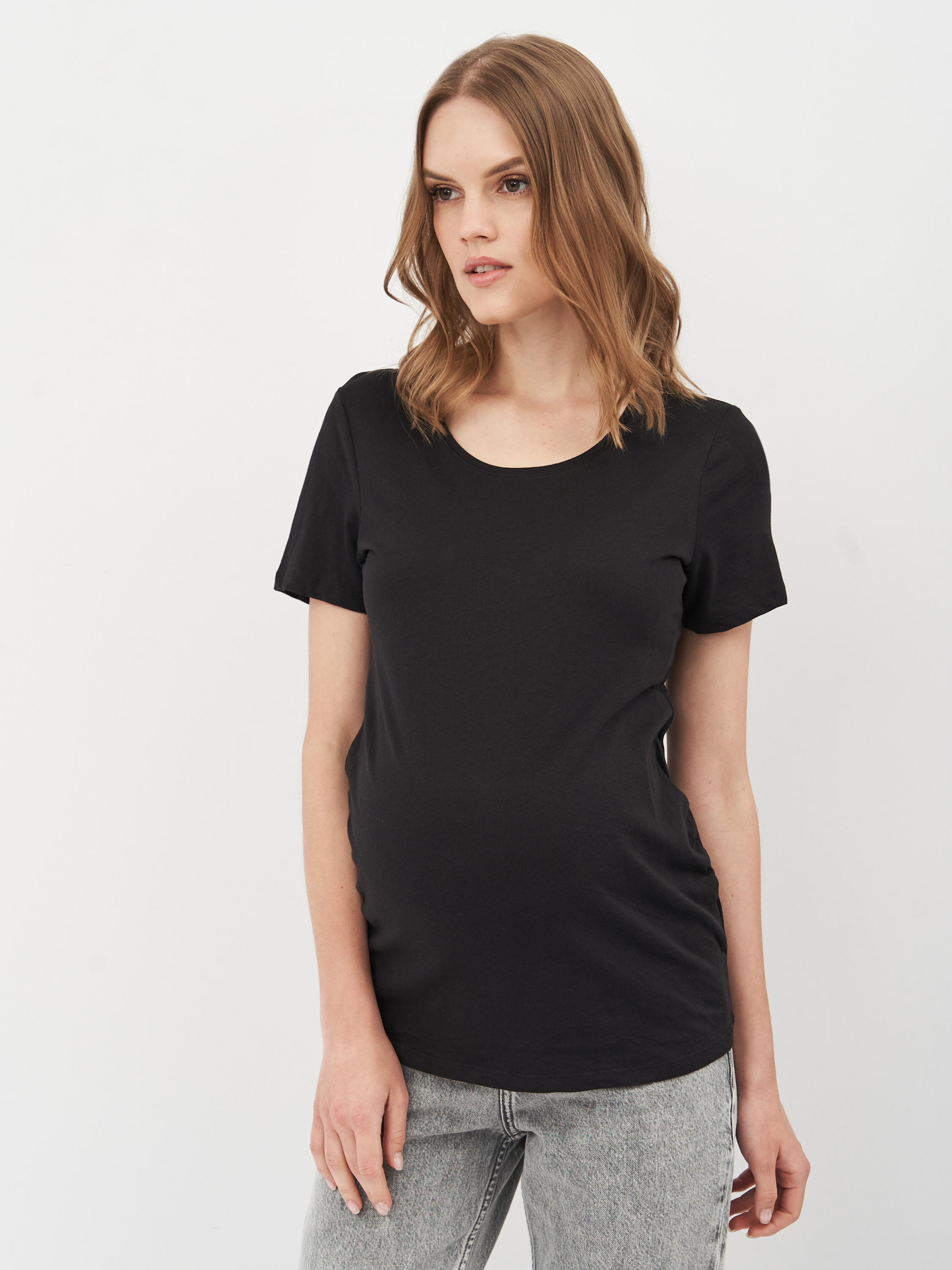 

Футболка для беременных H&M  черный 27038117191, Футболка для беременных H&M L черный 27038117191