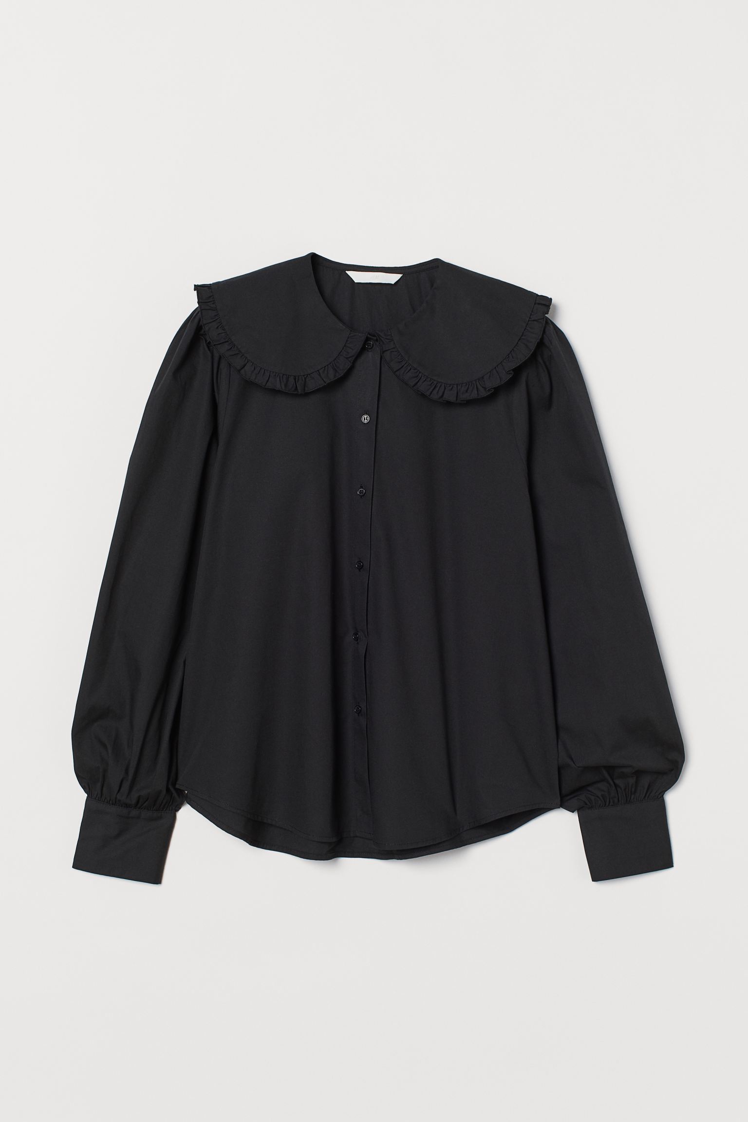 

Блуза H&M S черный 27059136882