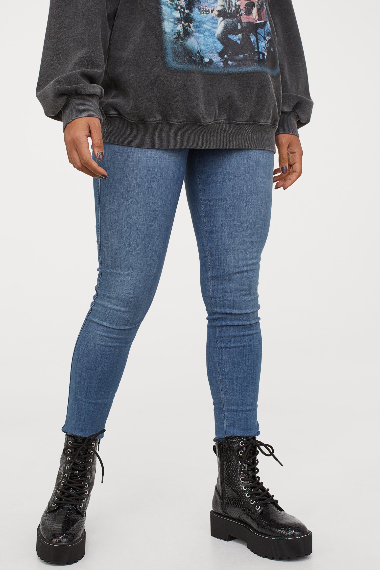 

Леггинсы H&M 40 голубой 30035701892