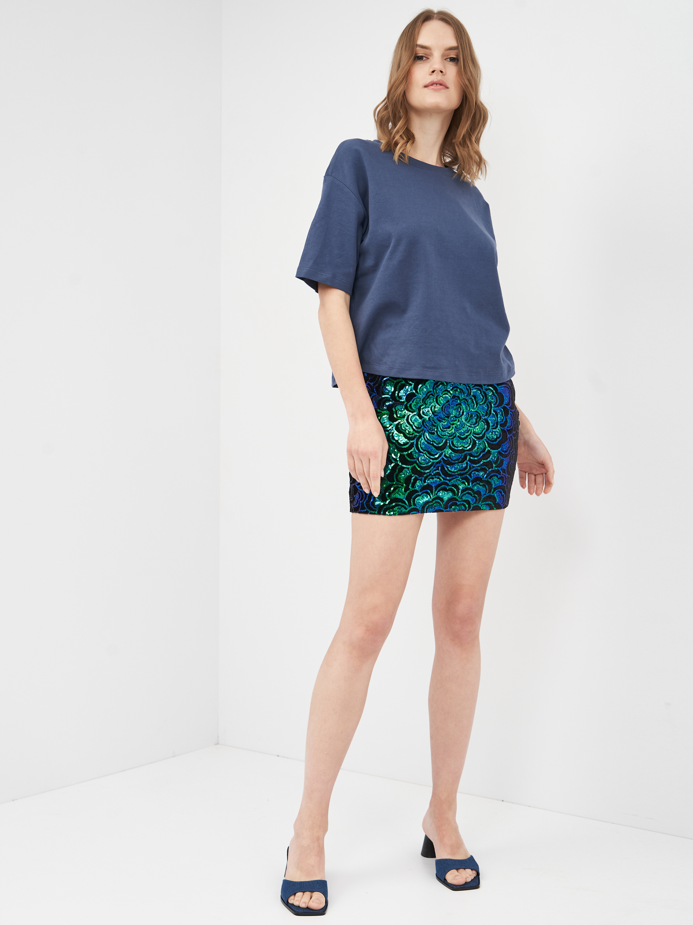 

Юбка H&M XS черно зеленый 12033298902