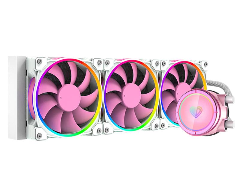 

Система водяного охлаждения ID-Cooling Pinkflow 360 ARGB, Intel: 1200/2066/2011/1366/1151/1150/1155/1156, AMD: TR4/AM4/FM2+/FM2/FM1/AM3+/AM3/AM2+/AM2, 394х120х27 мм, 4-pin