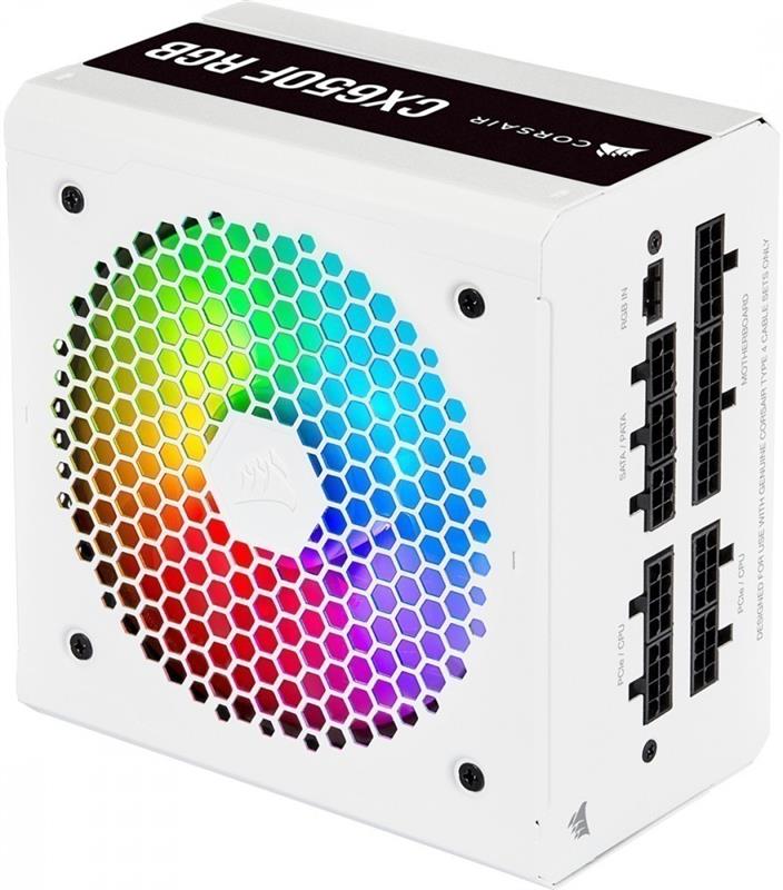 

Блок питания Corsair CX650F RGB White (CP-9020226-EU) 650W