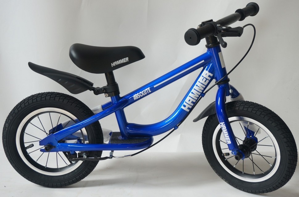 

Беговел для мальчика Hammer Absolute Blue 12 дюймов с подставкой для ножек